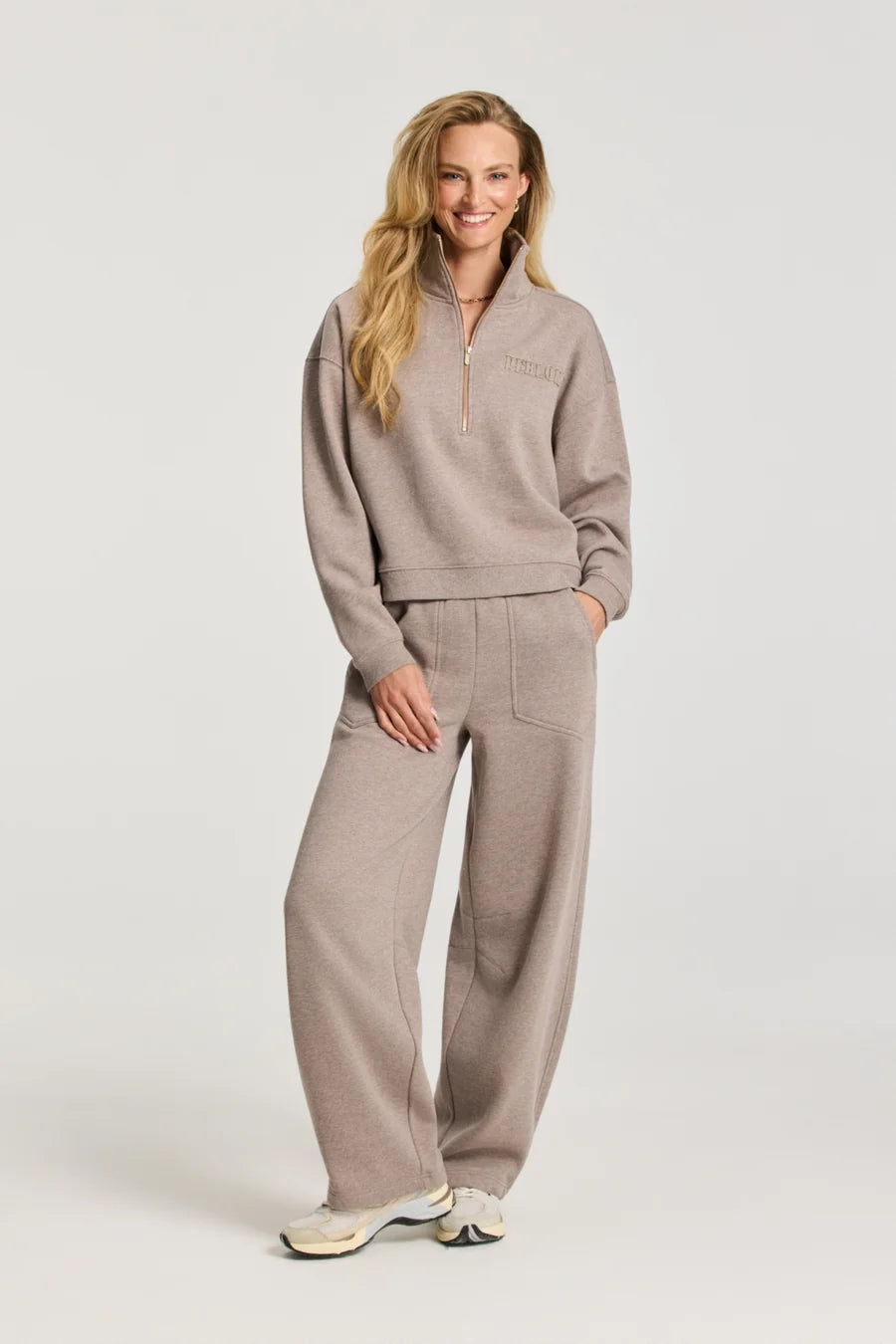 Aisha Half Zip Sweater