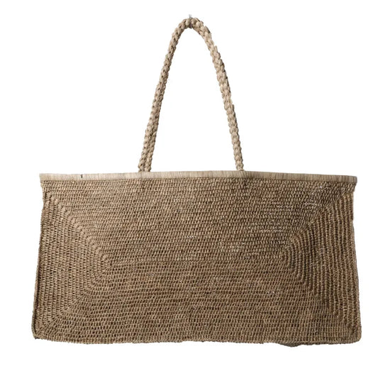 Rieten Tas - ALICE 3XL Tea