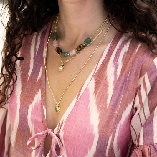 Align Garnet Necklace