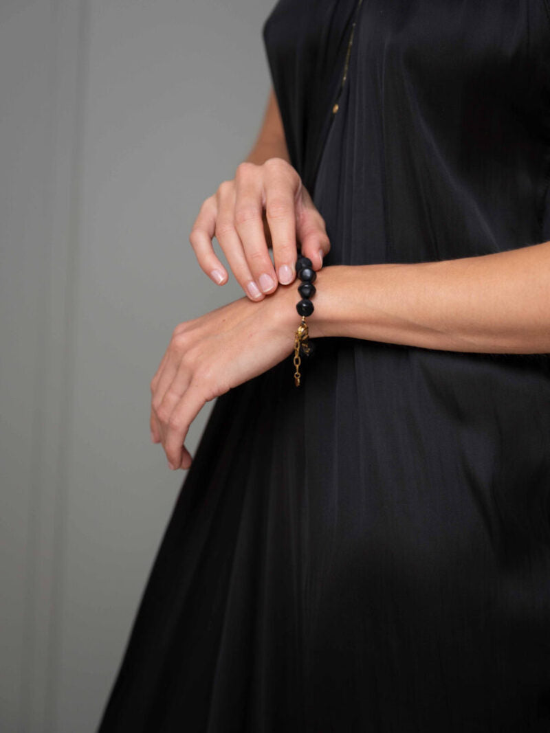 Armband Noir pearl