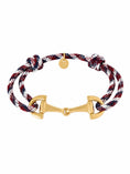 Afbeelding laden in Galerijviewer, Armband met touw en gouden gesp / autumn
