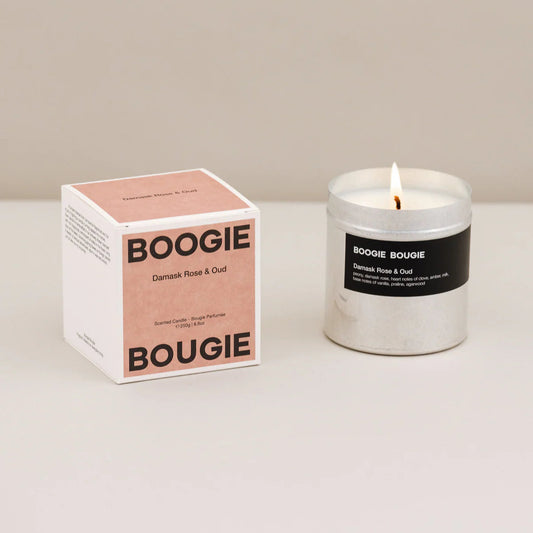 BOOGIE BOUGIE | Candle Damask Rose & Oud