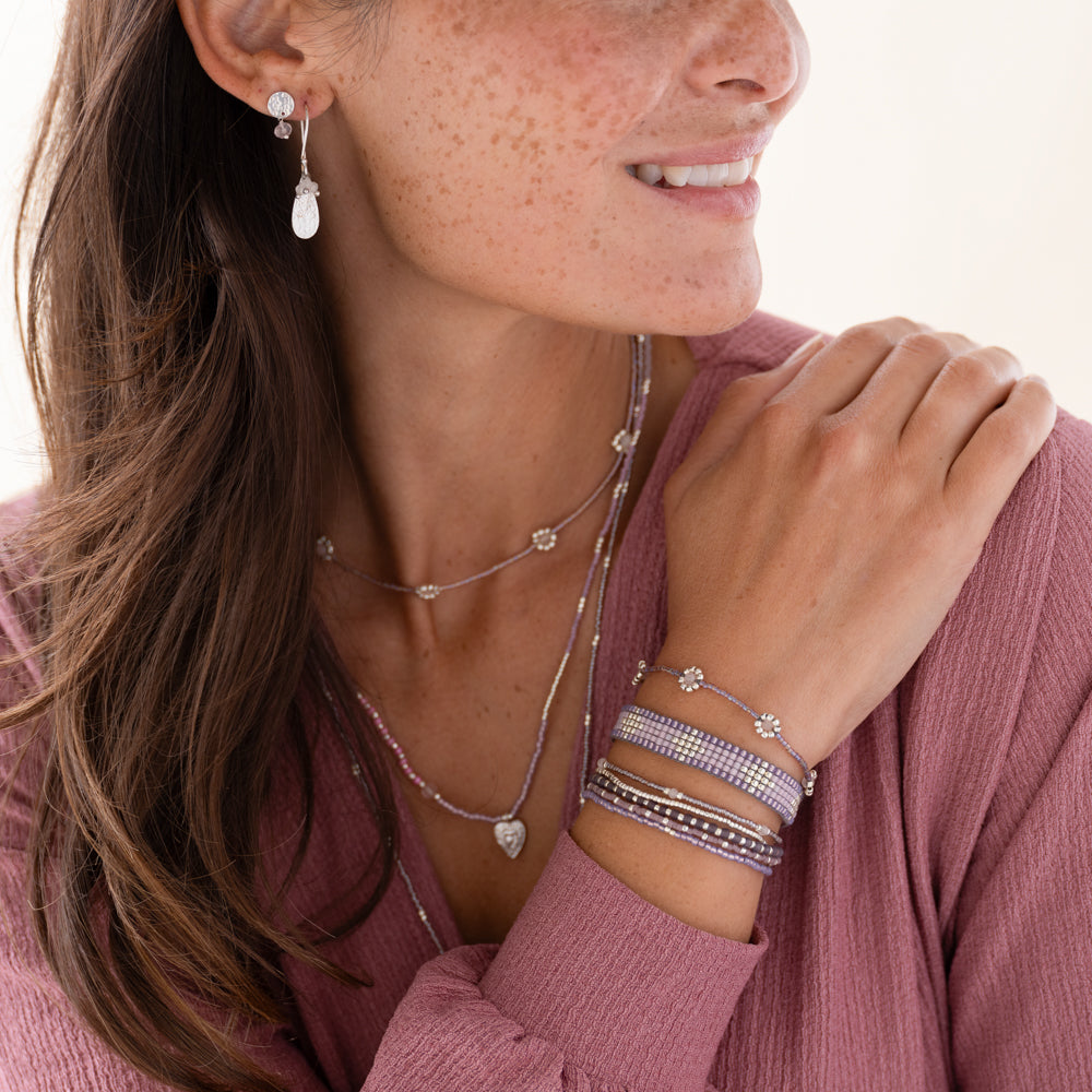 SEASIDE ROZENKWARTS ARMBAND