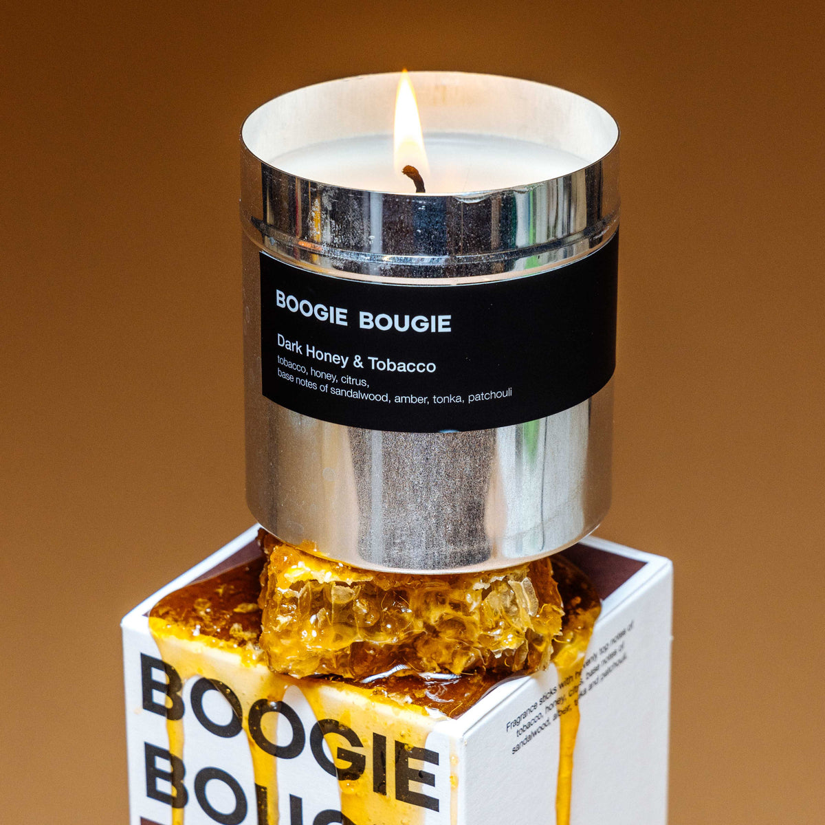 BOOGIE BOUGIE | Candle Dark Honey & Tobacco