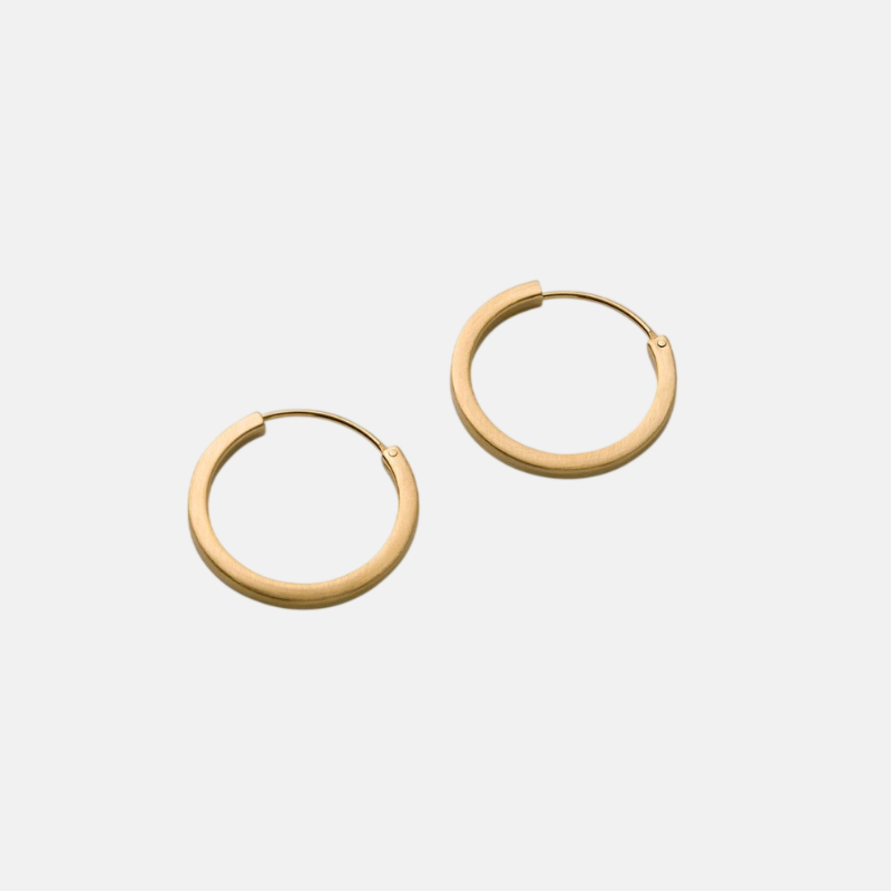 Small Circle Line Hoops