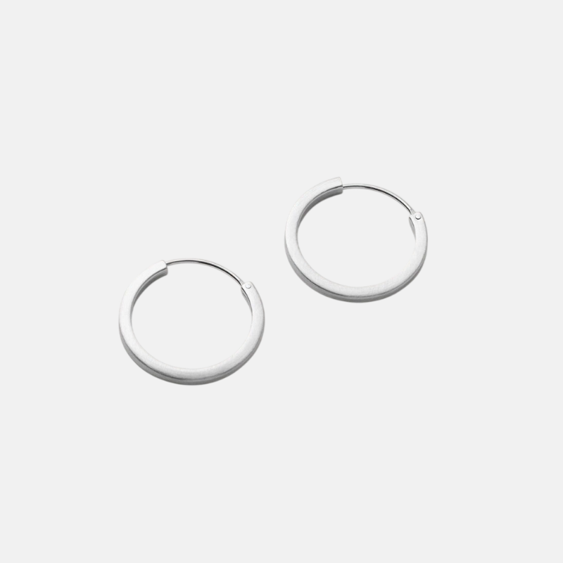 Small Circle Line Hoops