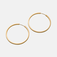 Afbeelding laden in Galerijviewer, Large Circle Line Hoops
