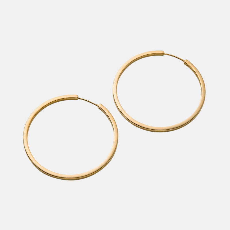 Large Circle Line Hoops