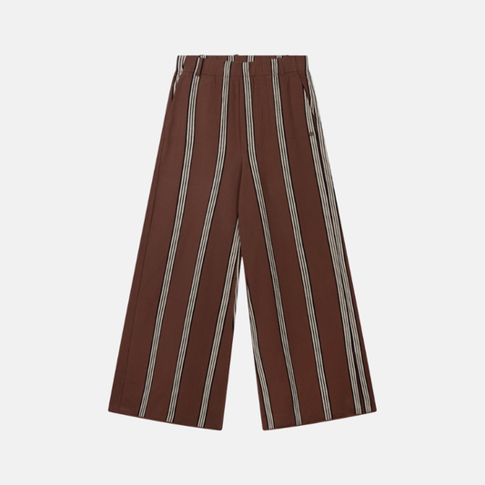 wide leg jogger stripes