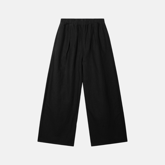 flowy pants linen