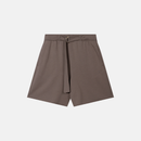 belted shorts fleece