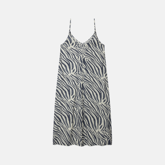 strappy dress zebra