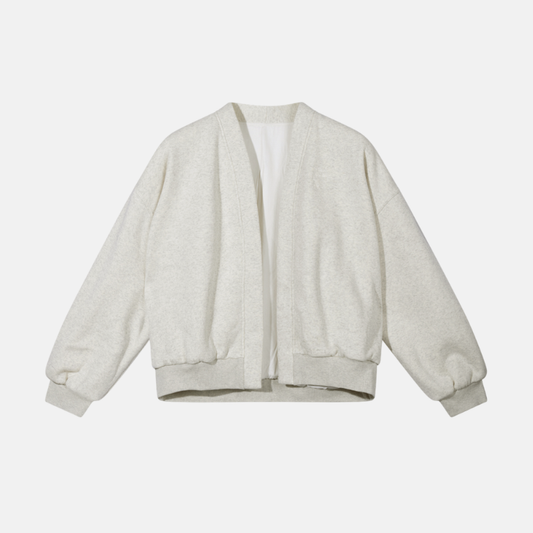 fleece bomber