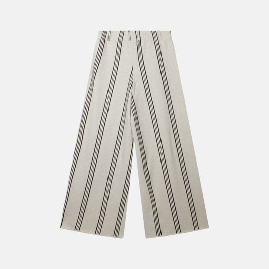 wide leg jogger stripes
