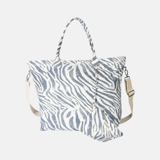 beach shopper zebra