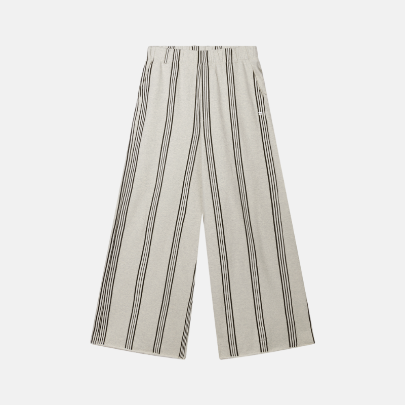 wide leg jogger stripes