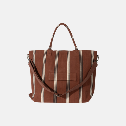 beach shopper stripes