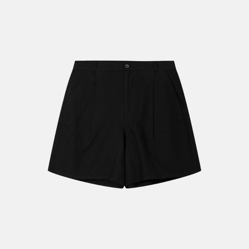 wide shorts linen