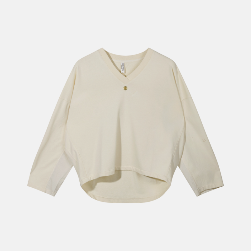 sweater v-neck fleece