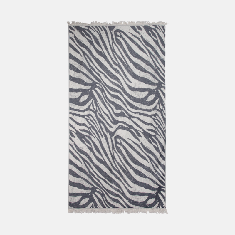 hamam towel zebra
