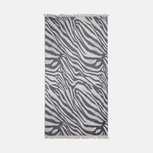 hamam towel zebra