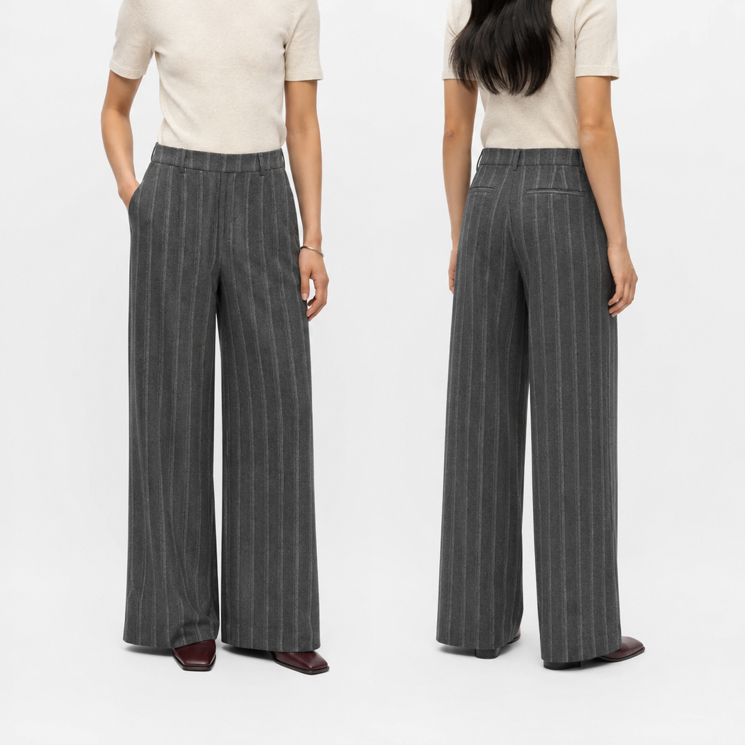 OBJLISA WIDE PANT AOP NOOS