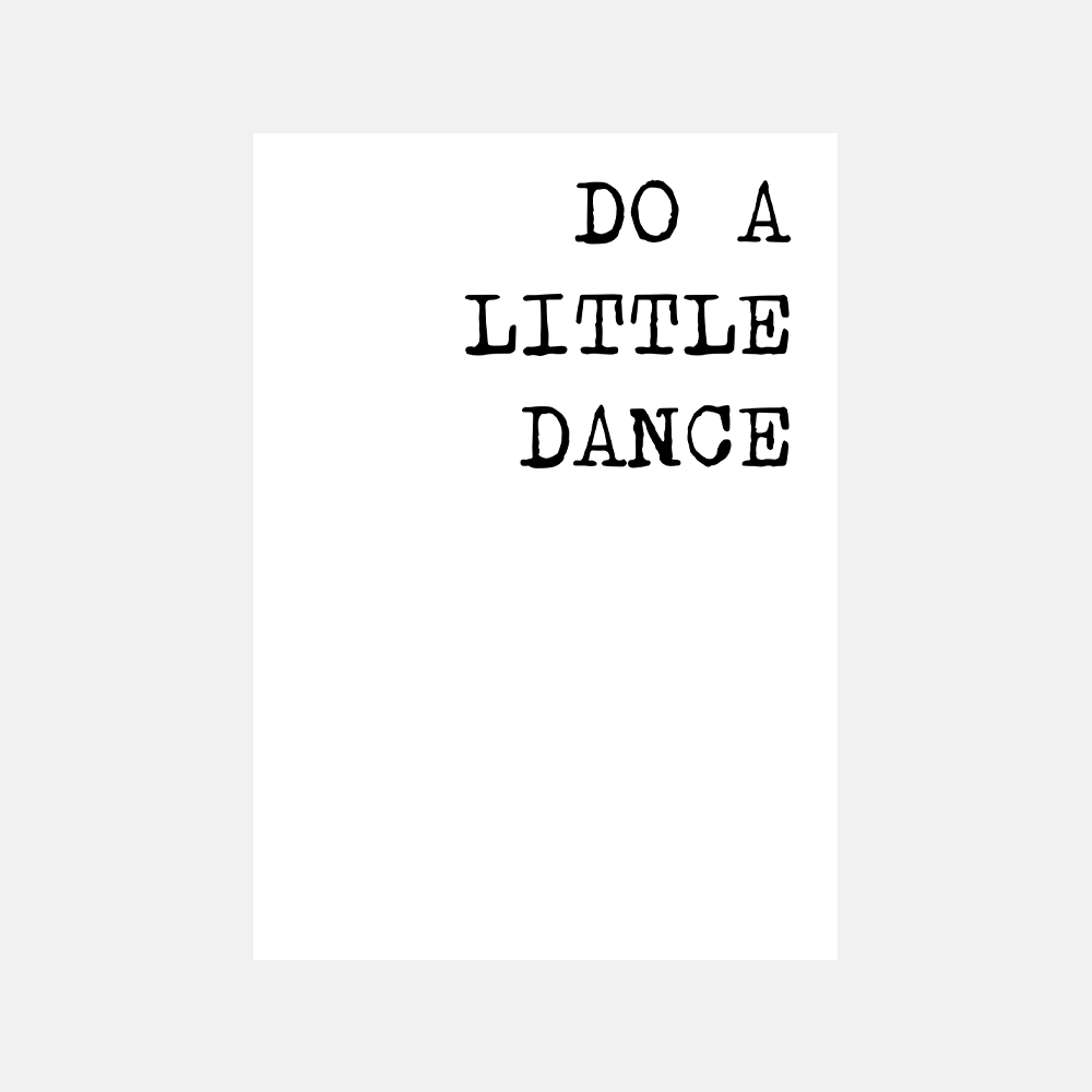 Do A Little Dance - Sticky Canvas