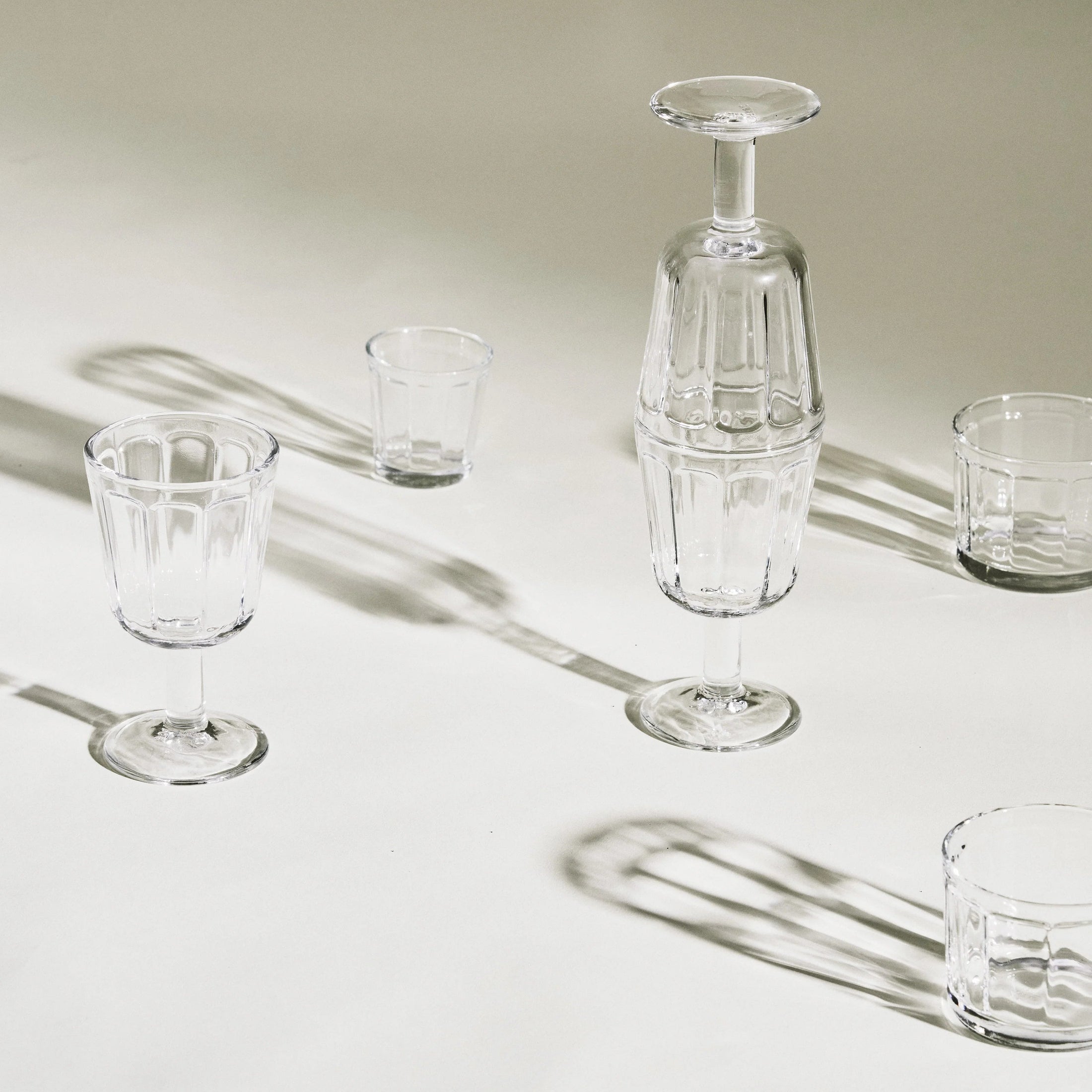 Set van 4 TUMBLER L glazen SERAX x Sergio Herman