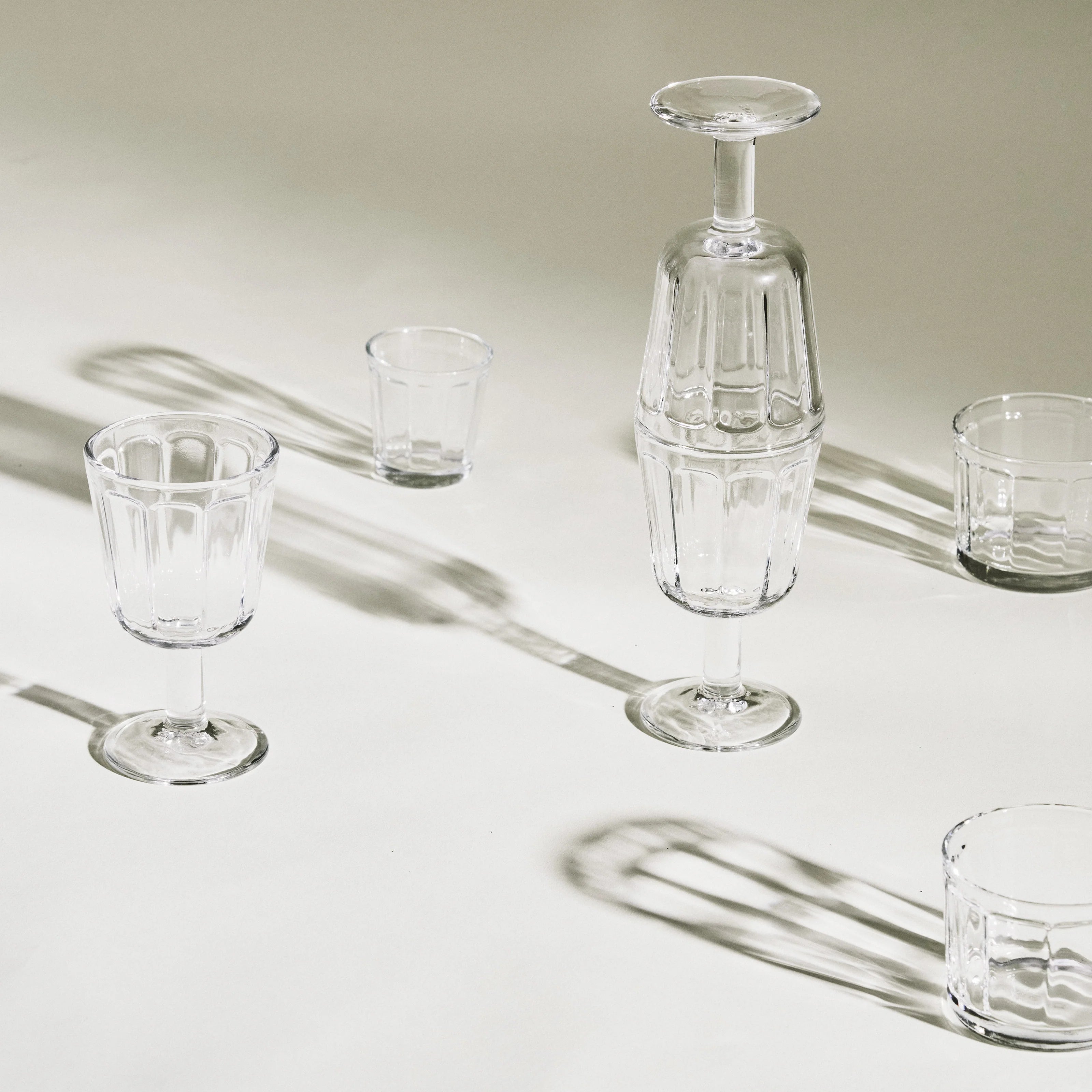 Set van 4 TUMBLER L glazen SERAX x Sergio Herman