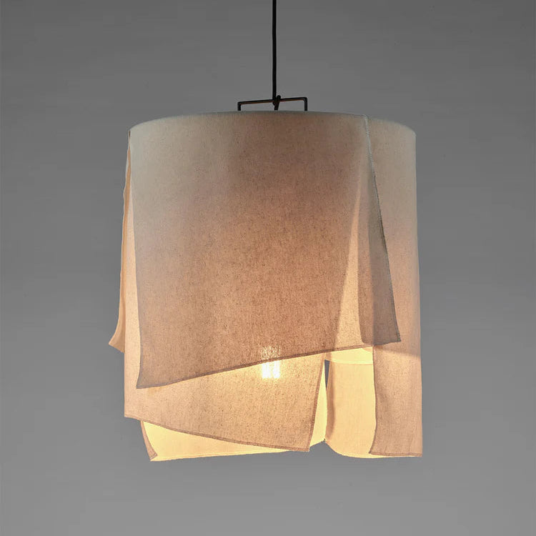 PENDANT LAMP S BLACK BEIGE NOMAD