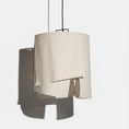 Afbeelding laden in Galerijviewer, PENDANT LAMP S BLACK BEIGE NOMAD
