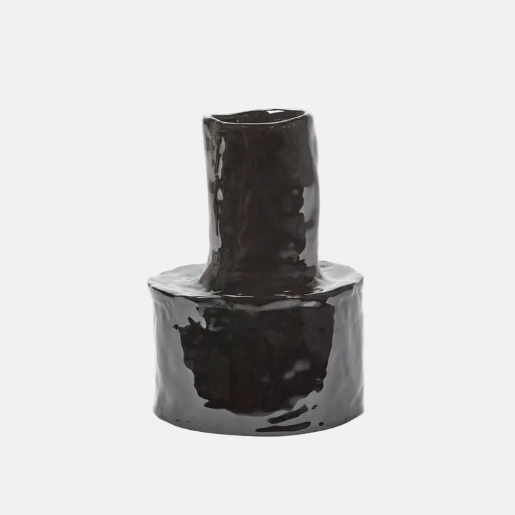 VASE 05 BLACK HÉLÉNA MARIE