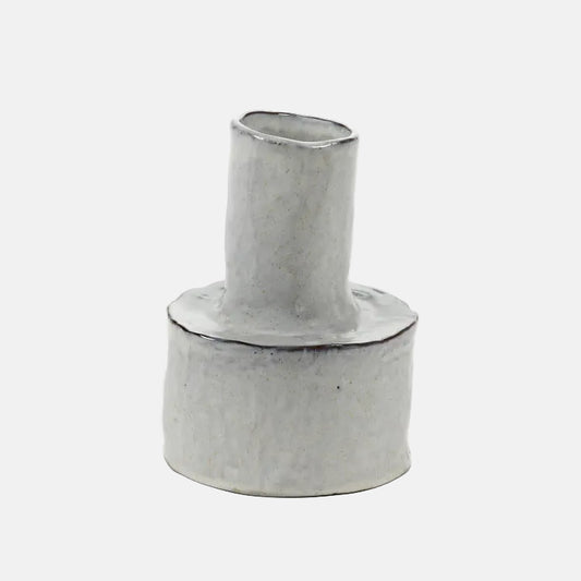 VASE 05 WHITE HÉLÉNA MARIE