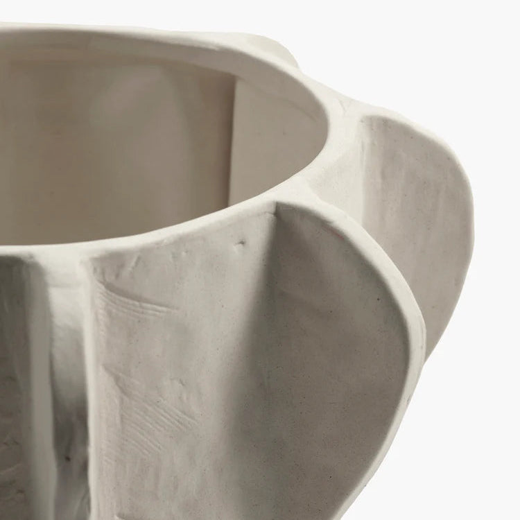 FLOWER POT 02 S MOLLY | BEIGE