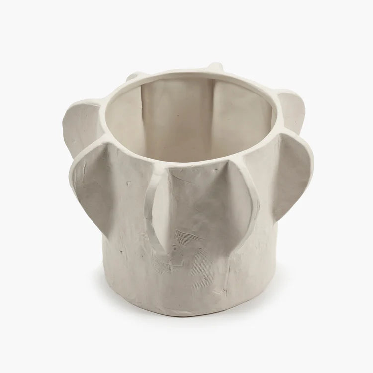 FLOWER POT 02 S MOLLY | BEIGE
