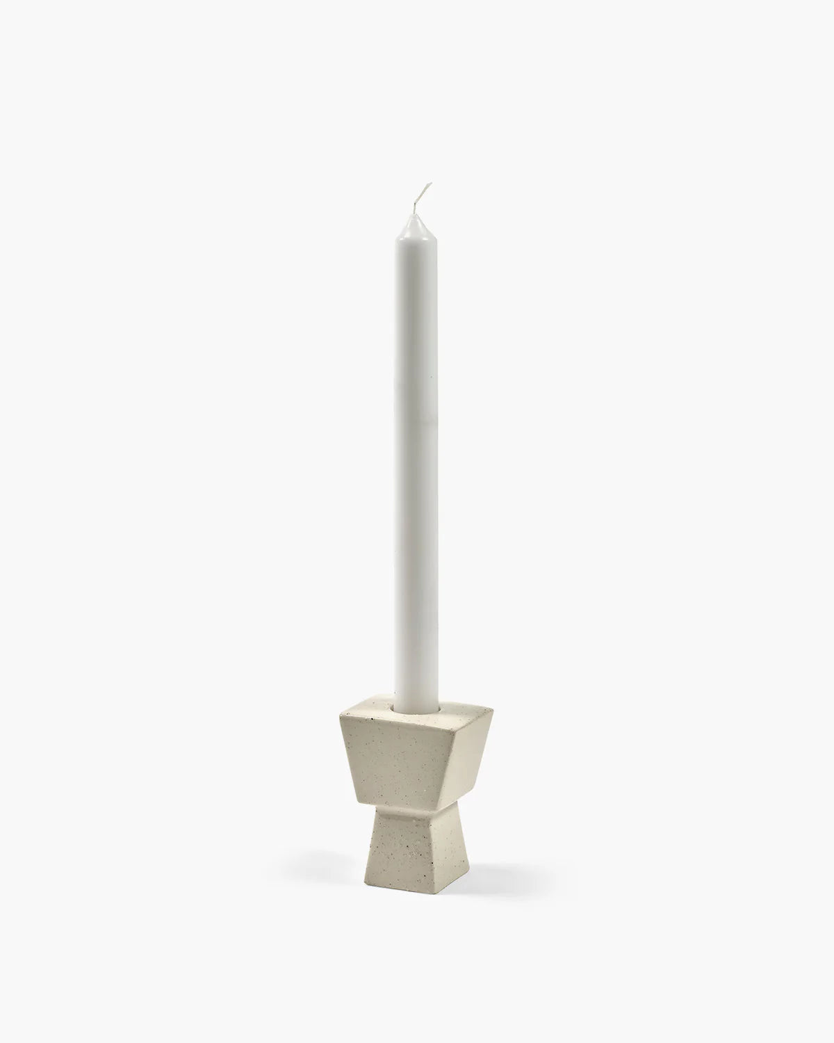 Candle holder 04 beige Molly