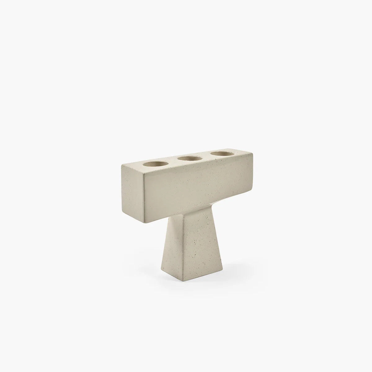 Candle holder 06 beige Molly