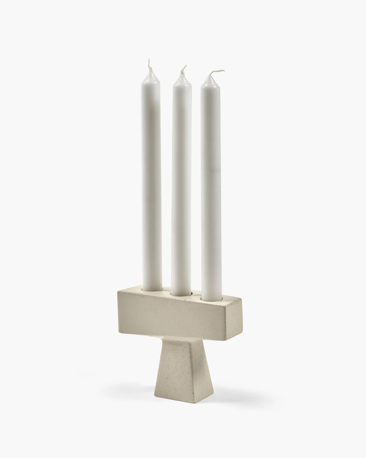 Candle holder 06 beige Molly