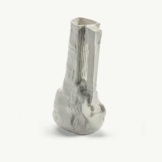 Vase I off-white artifacts - by white dirt