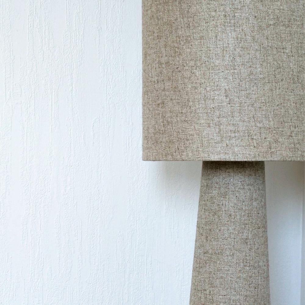 Vloerlamp Saturne Linnen