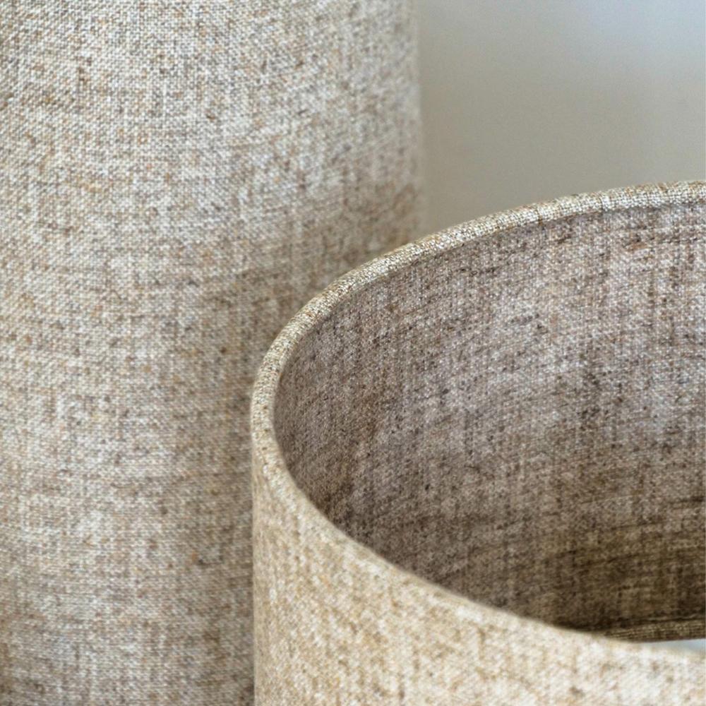 Vloerlamp Saturne Linnen