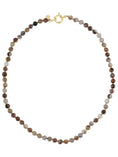Load image into Gallery viewer, Fijne gemstone ketting / agaat-mêlée
