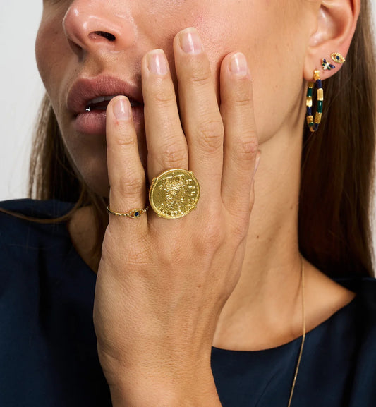 Fortunate Coin Ring
