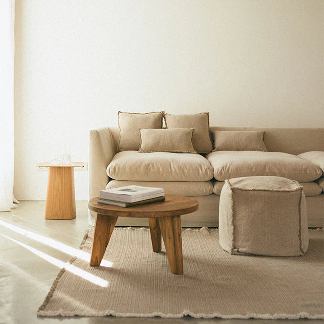 Handloom Rug Beige