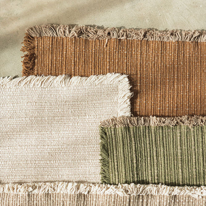 Handloom Rug ochre