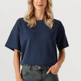 Load image into Gallery viewer, HelleMW EMB Boxy Tee

