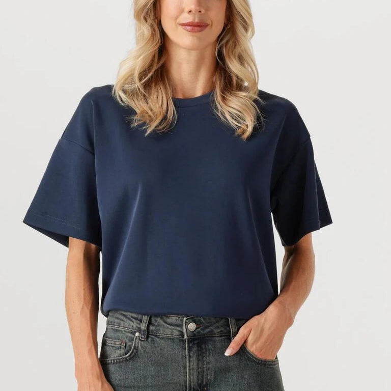 HelleMW EMB Boxy Tee