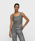 Afbeelding laden in Galerijviewer, slimfit tanktop leopard
