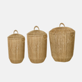 Afbeelding laden in Galerijviewer, Jute Basket Laundry Ankita Nature
