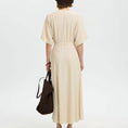 Afbeelding laden in Galerijviewer, SLWVIVA REGULAR LINEN BLEND DRESS NOOS
